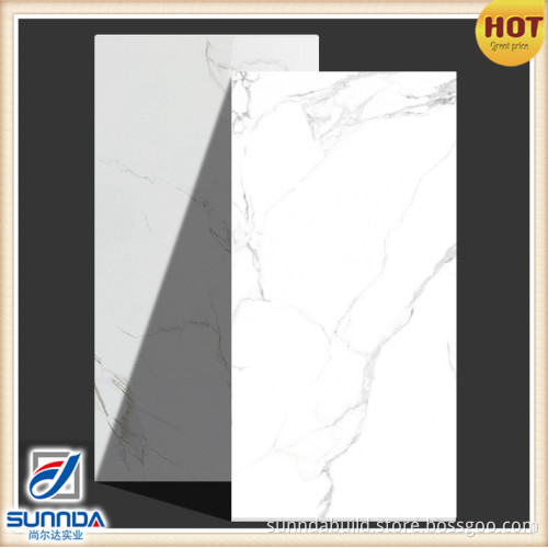 new arrival floor tiles design for home bedroom glazed polished marble imitation porcelain tiles